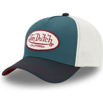 Czapka trucker niebiesko-biała TERRY06 Von Dutch