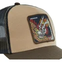 capslab-dragon-dra-beasts-brown-trucker-hat