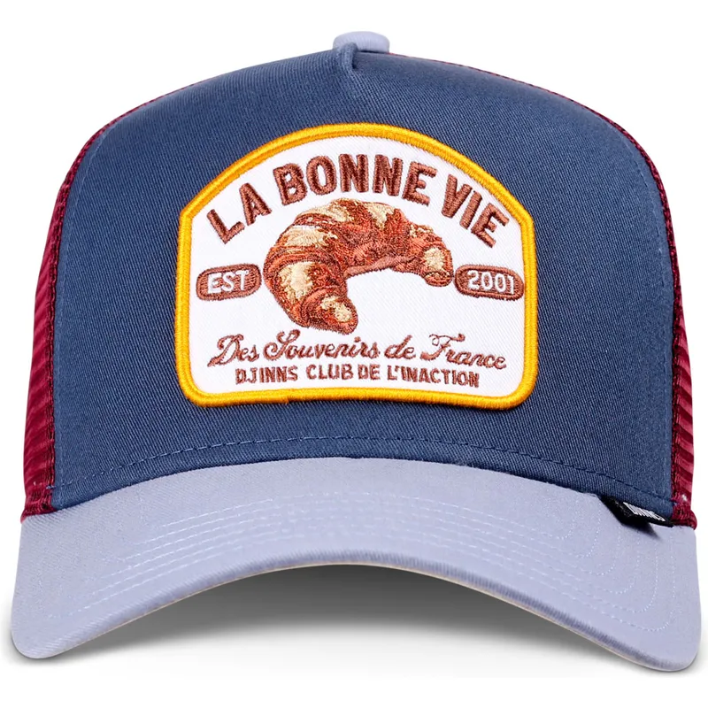 czapka-trucker-granatowa-i-czerwona-croissant-hft-la-bonne-vie-2-od-djinns