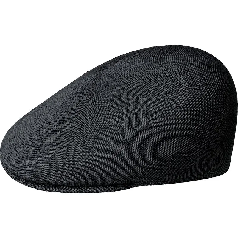 kangol-seamless-tropic-507-black-black-flat-cap