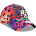 regulowana-wielokolorowa-czapka-z-daszkiem-dla-kobiet-9twenty-spots-spring-training-fan-pack-2025-new-york-yankees-mlb-od-new-er