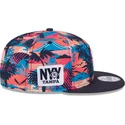 wielokolorowa-plaska-czapka-snapback-9fifty-printed-spring-training-fan-pack-2025-new-york-yankees-mlb-new-era