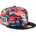 wielokolorowa-plaska-czapka-snapback-9fifty-printed-spring-training-fan-pack-2025-chicago-white-sox-mlb-new-era