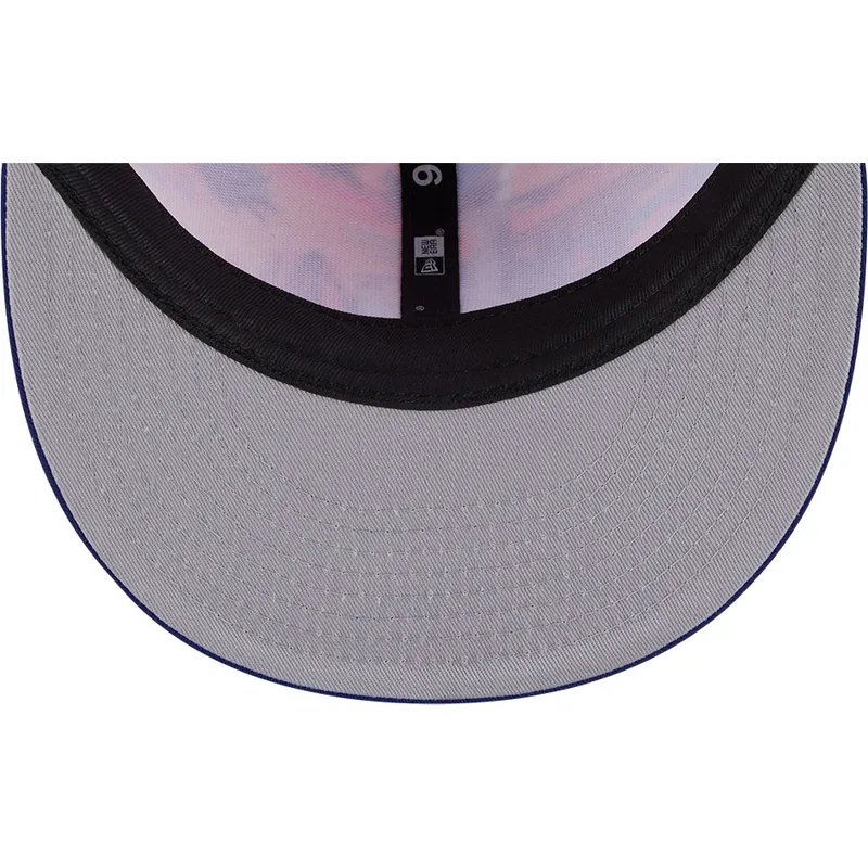 czapka-z-daszkiem-plaska-wielokolorowa-snapback-9fifty-printed-spring-training-fan-pack-2025-los-angeles-dodgers-mlb-od-new-era