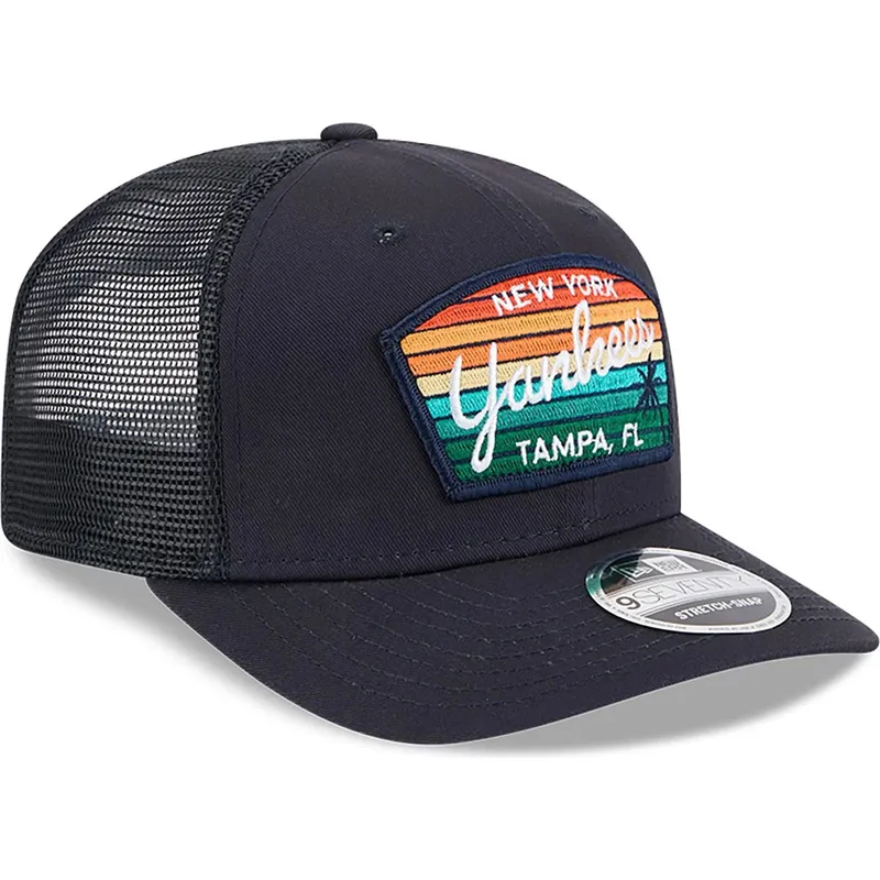 czapka-trucker-granatowa-9seventy-stretch-snap-mesh-spring-training-fan-pack-2025-new-york-yankees-mlb-new-era