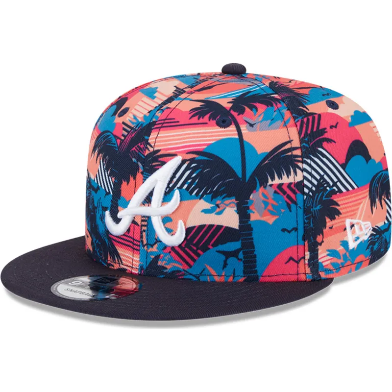 wielokolorowa-plaska-czapka-snapback-9fifty-printed-spring-training-fan-pack-2025-atlanta-braves-mlb-new-era