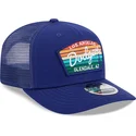 czapka-trucker-niebieska-9seventy-stretch-snap-mesh-spring-training-fan-pack-2025-los-angeles-dodgers-mlb-new-era