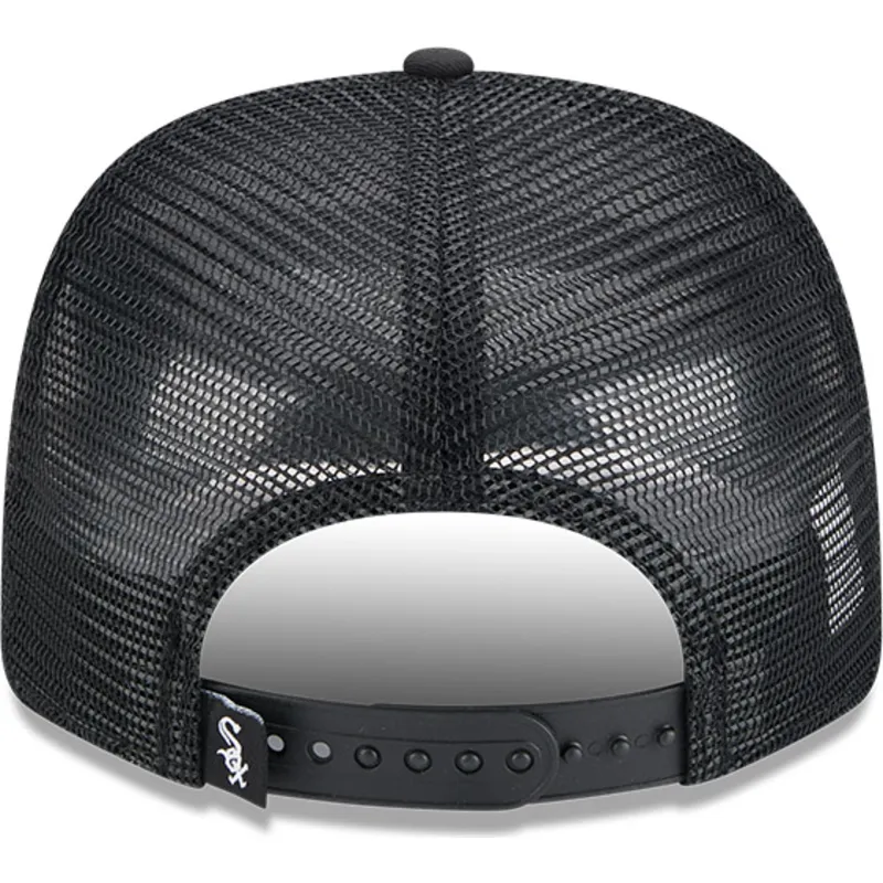 czapka-trucker-czarna-9seventy-stretch-snap-mesh-spring-training-fan-pack-2025-chicago-white-sox-mlb-new-era