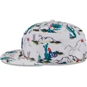 biala-czapka-z-plaskim-daszkiem-snapback-9fifty-print-spring-training-fan-pack-2025-los-angeles-dodgers-mlb-od-new-era