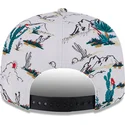 biala-czapka-z-plaskim-daszkiem-snapback-9fifty-print-spring-training-fan-pack-2025-los-angeles-dodgers-mlb-od-new-era