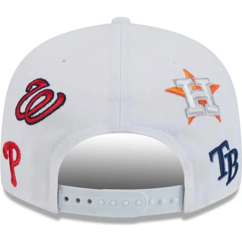 biala-plaska-czapka-snapback-9fifty-scatter-spring-training-fan-pack-2025-mlb-grapefruit-league-logo-new-era