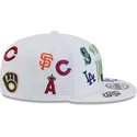biala-plaska-czapka-snapback-9fifty-scatter-spring-training-fan-pack-2025-mlb-cactus-league-logo-new-era
