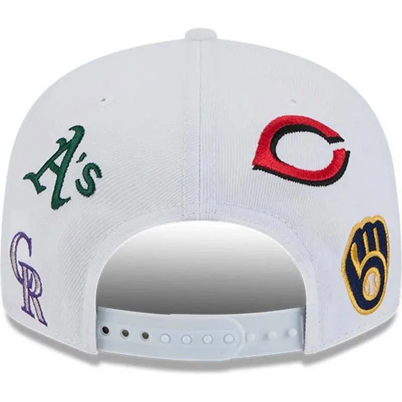 biala-plaska-czapka-snapback-9fifty-scatter-spring-training-fan-pack-2025-mlb-cactus-league-logo-new-era