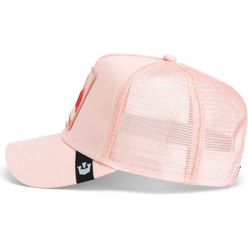 czapka-trucker-rozowa-tukan-paradise-toucan-mirage-chroma-wave-the-farm-od-goorin-bros