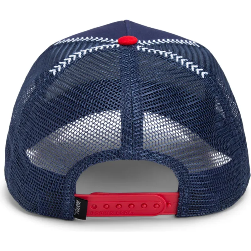 czapka-truckerka-granatowo-czerwona-z-ptakiem-the-bird-fab-farm-od-goorin-bros