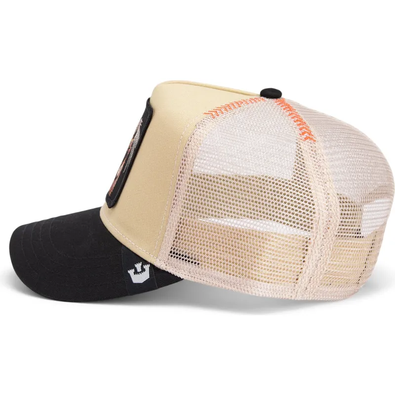 czapka-trucker-bezowo-czarna-foka-the-slick-seal-fab-farm-goorin-bros