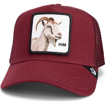 Czerwona czapka trucker z kozłem Himothy Core Combo The Farm Goorin Bros.