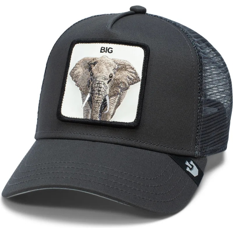 czapka-trucker-czarna-slon-the-big-elephant-global-core-the-farm-od-goorin-bros