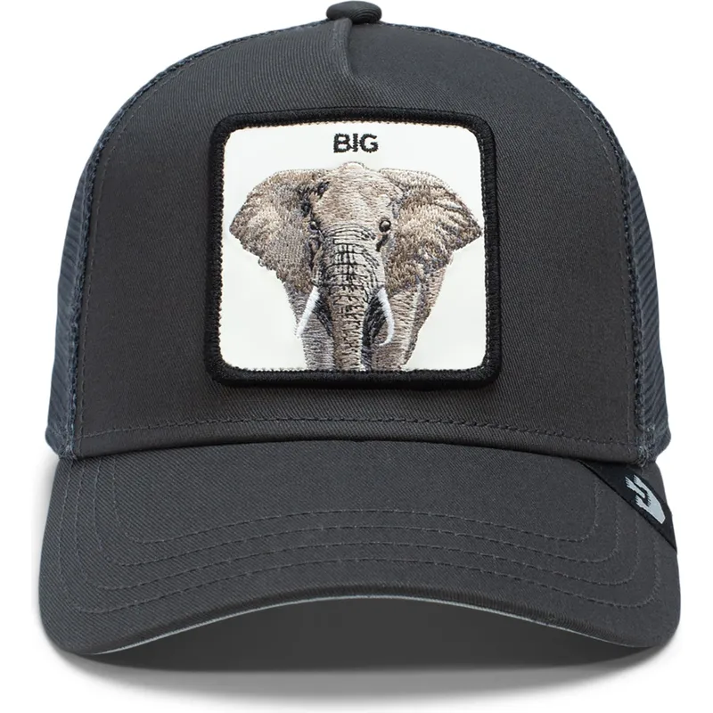 czapka-trucker-czarna-slon-the-big-elephant-global-core-the-farm-od-goorin-bros
