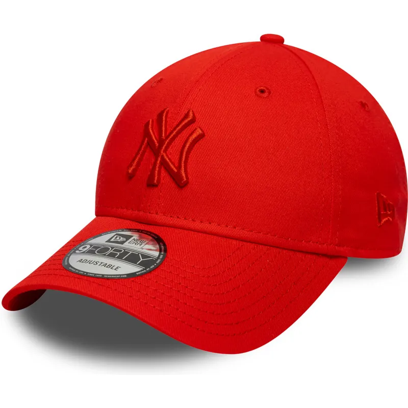 czerwona-regulowana-czapka-z-zakrzywionym-daszkiem-z-czerwonym-logo-9forty-colour-pack-new-york-yankees-mlb-new-era