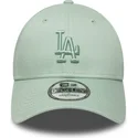 jasnozielona-regulowana-czapka-z-zakrzywionym-daszkiem-z-zielonym-logo-9forty-colour-pack-los-angeles-dodgers-mlb-new-era