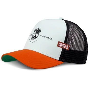 Czapka trucker niebiesko-pomarańczowa Always Forever HFT od Coastal