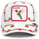 goorin-bros-koliber-slodki-niezbedny-nektar-flora-fauna-the-farm-biala-czapka-truckerka