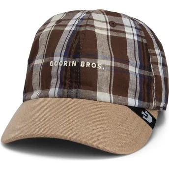 Czapka z zakrzywionym daszkiem Goorin Bros. Ask Your Mother Papa Cap Madras The Farm Brązowa Snapback Cap