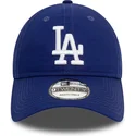 niebieska-regulowana-czapka-z-zakrzywionym-daszkiem-9twenty-league-essential-los-angeles-dodgers-mlb-new-era