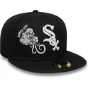 czarna-dopasowana-czapka-z-daszkiem-59fifty-food-icon-windy-city-chicago-white-sox-mlb-od-new-era