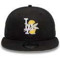 czarna-plaska-czapka-snapback-9fifty-floral-los-angeles-dodgers-mlb-od-new-era