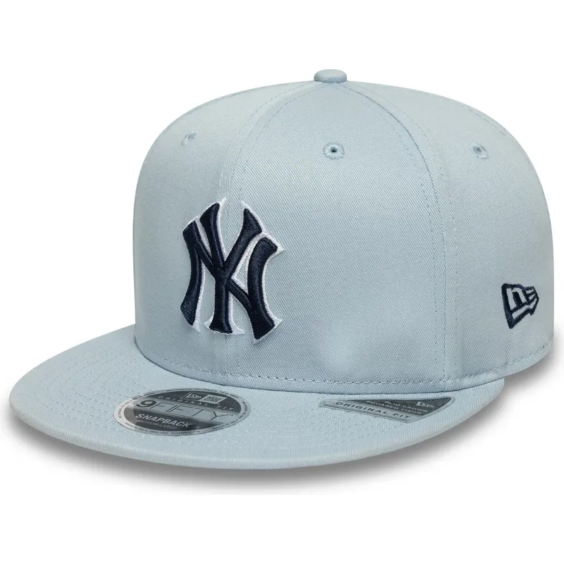 niebieska-plaska-czapka-snapback-z-granatowym-logo-9fifty-original-fit-world-series-new-york-yankees-mlb-new-era