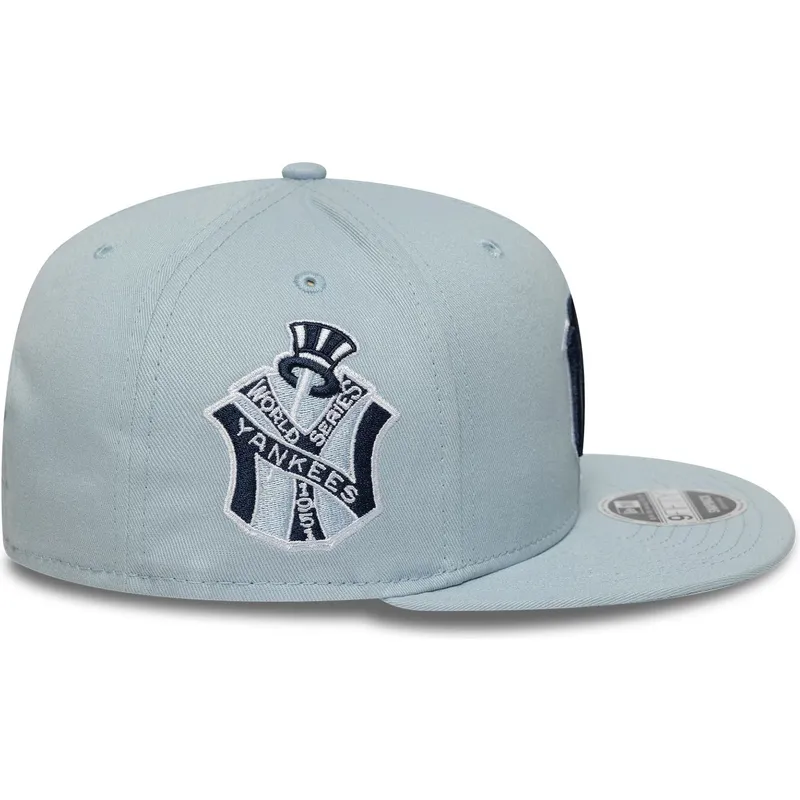 niebieska-plaska-czapka-snapback-z-granatowym-logo-9fifty-original-fit-world-series-new-york-yankees-mlb-new-era