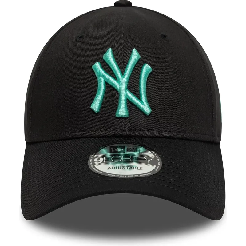 czarna-zakrzywiona-czapka-regulowana-z-niebieskim-logo-9forty-league-essential-new-york-yankees-mlb-od-new-era