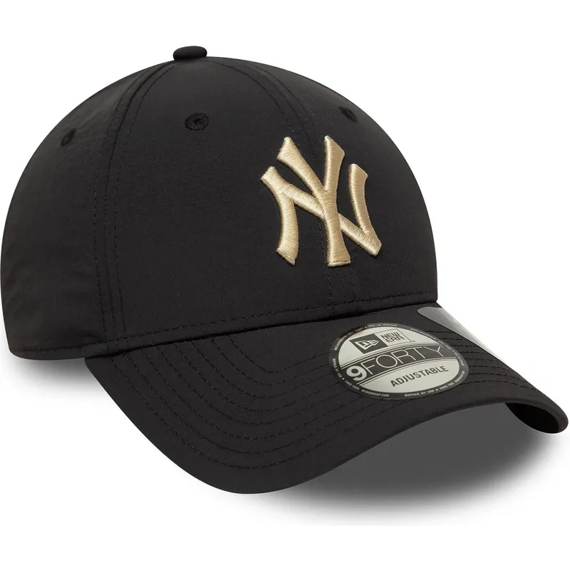 czarna-zakrzywiona-czapka-regulowana-z-bezowym-logo-9forty-recycled-new-york-yankees-mlb-new-era