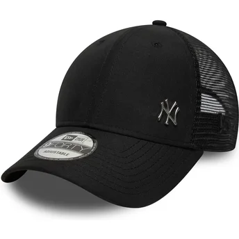 Czarna regulowana czapka trucker 9FORTY Flawless New York Yankees MLB od New Era