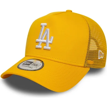 Żółta czapka trucker A Frame League Essential Los Angeles Dodgers MLB od New Era