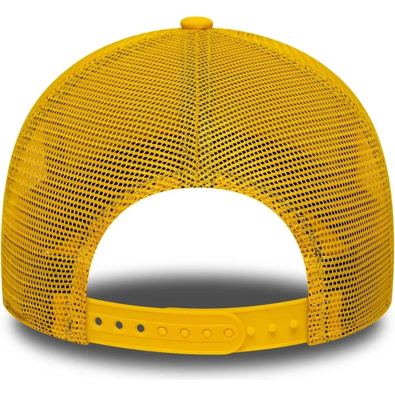 czapka-trucker-zolta-a-frame-league-essential-los-angeles-dodgers-mlb-new-era