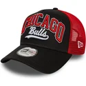 czapka-trucker-czarno-czerwona-e-frame-script-chicago-bulls-nba-new-era