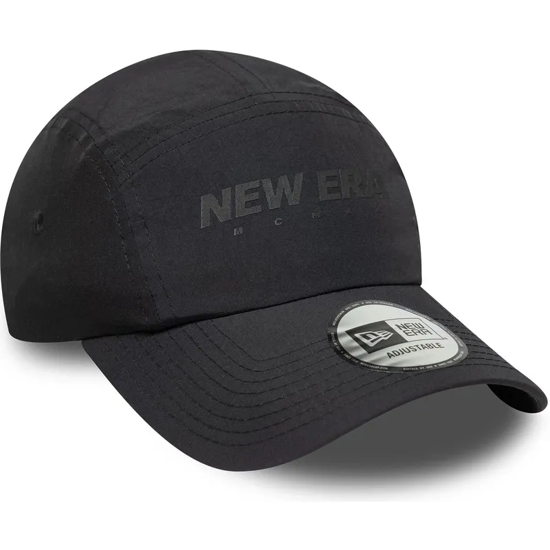 czarna-zakrzywiona-czapka-regulowana-runner-tech-new-era