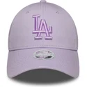 fioletowa-regulowana-czapka-z-daszkiem-dla-kobiet-z-fioletowym-logo-los-angeles-dodgers-mlb-9forty-league-essential-od-new-era