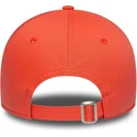 regulowana-pomaranczowa-czapka-z-zakrzywionym-daszkiem-dla-kobiet-9forty-league-essential-new-york-yankees-mlb-od-new-era