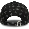 czarna-zakrzywiona-czapka-damska-regulowana-9forty-monogram-new-york-yankees-mlb-od-new-era