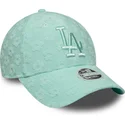 zielona-zakrzywiona-czapka-z-daszkiem-dla-kobiet-9forty-floral-towelling-los-angeles-dodgers-mlb-od-new-era