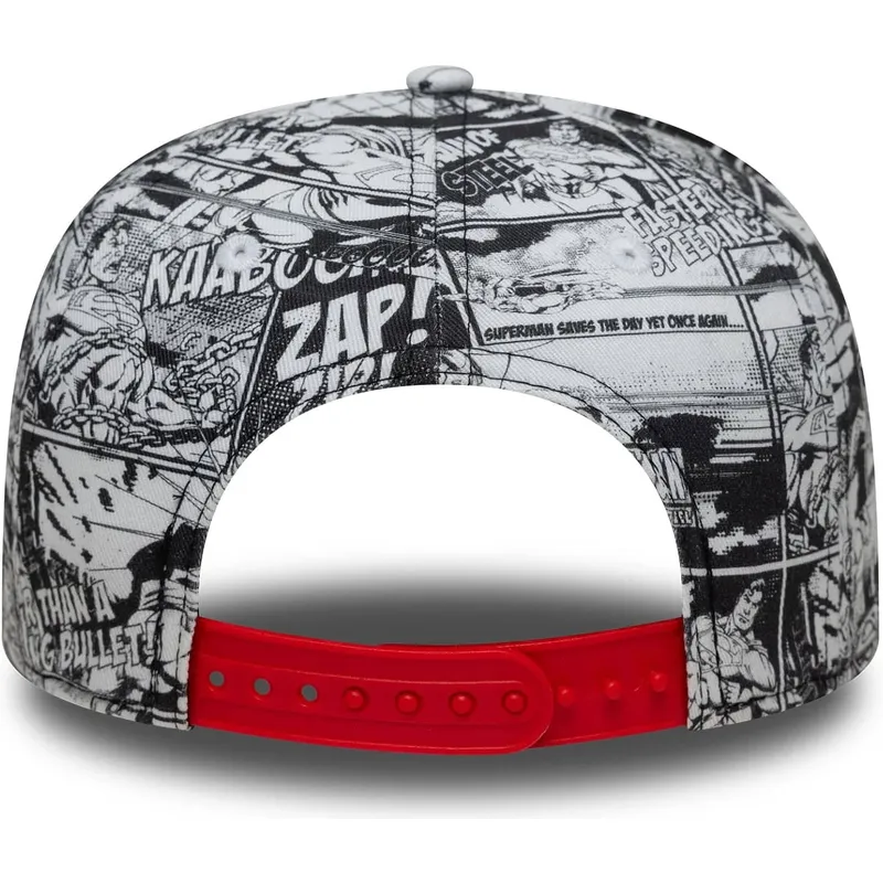 czarna-plaska-czapka-snapback-dla-chlopca-9fifty-all-over-print-superman-dc-comics-new-era