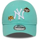 zielona-zakrzywiona-czapka-regulowana-dla-dzieci-9forty-animal-icon-new-york-yankees-mlb-od-new-era