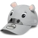 czapka-z-zakrzywionym-daszkiem-szara-regulowana-dla-dziecka-9forty-animal-marki-new-era