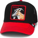 czapka-trucker-czarna-i-czerwona-koza-the-goat-steer-fab-farm-od-goorin-bros