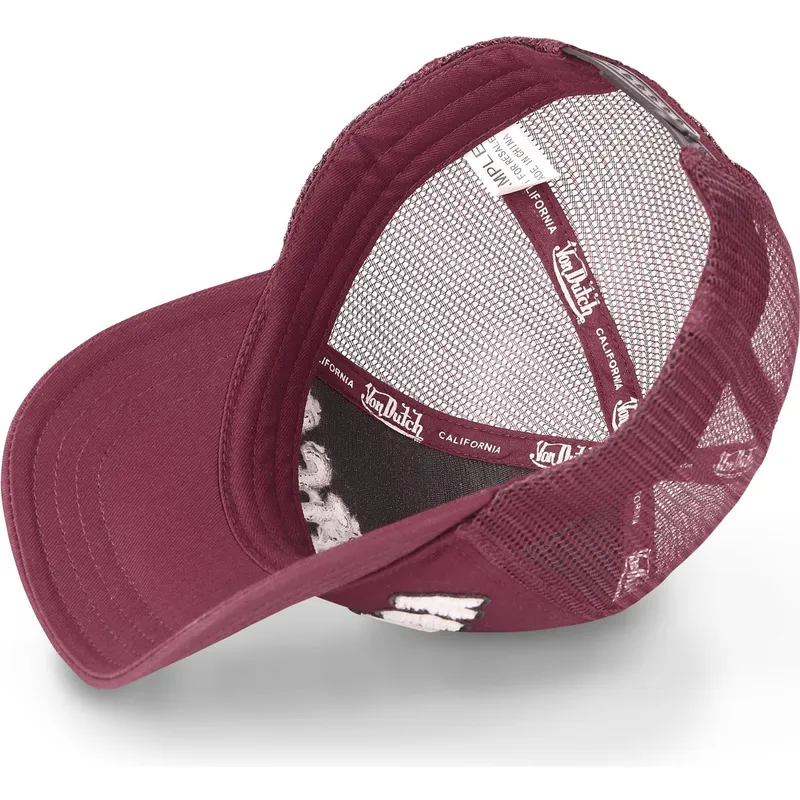 czapka-trucker-bordowa-buckl-b-von-dutch