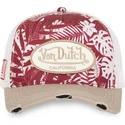 czerwona-czapka-trucker-print03-marki-von-dutch